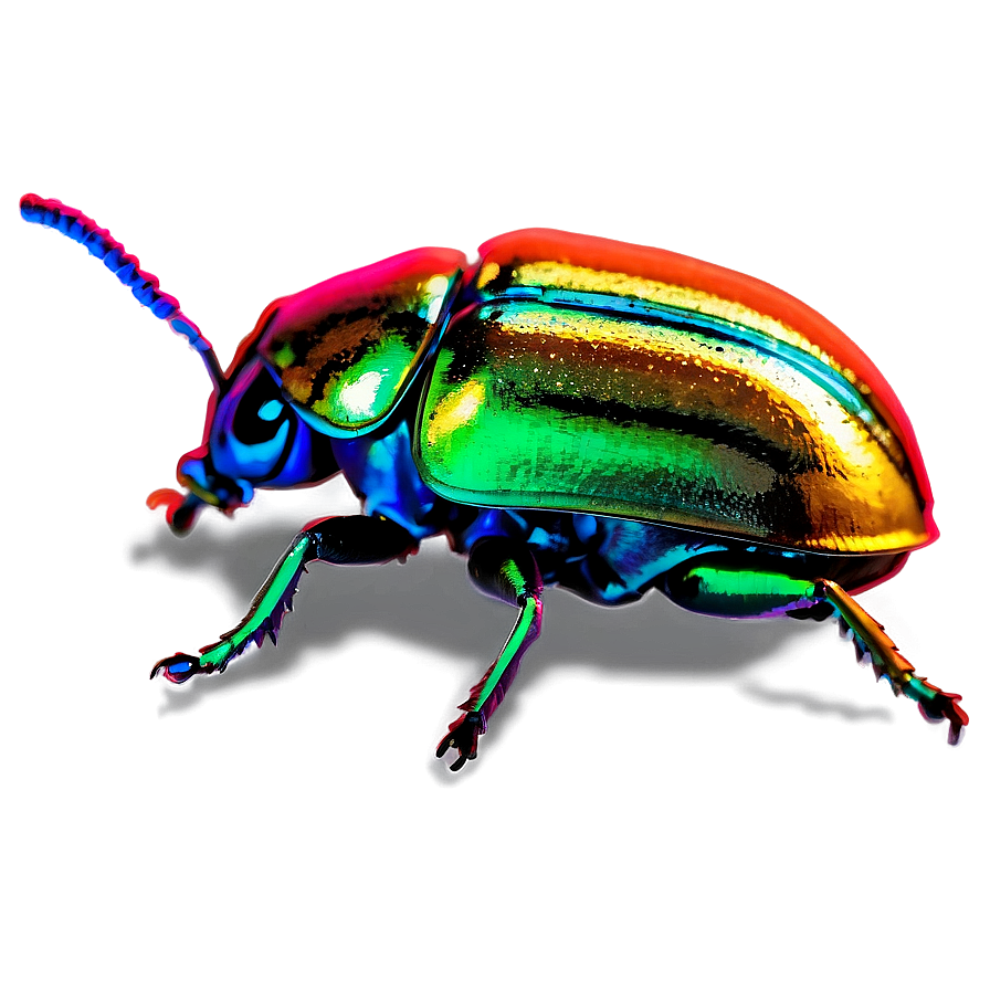 Psychedelic Beetle Visual Png 99