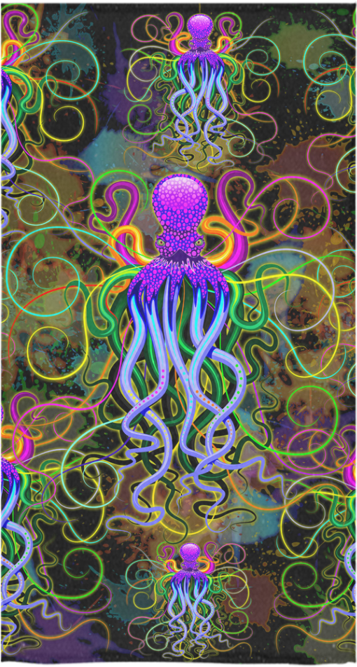 Psychedelic_ Jellyfish_ Artwork