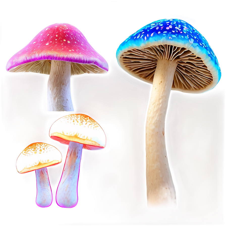 Psychedelic Mushrooms Png Dty