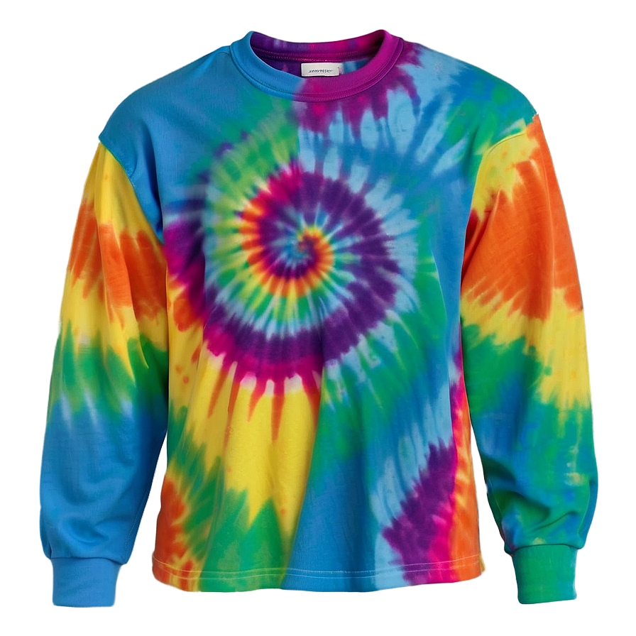 Psychedelic Tie Dye Shirt Png 06282024