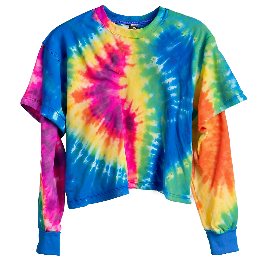 Psychedelic Tie Dye Shirt Png Ith61