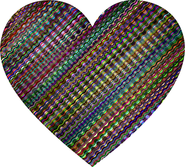 Psychedelic_ Wave_ Heart_ Pattern