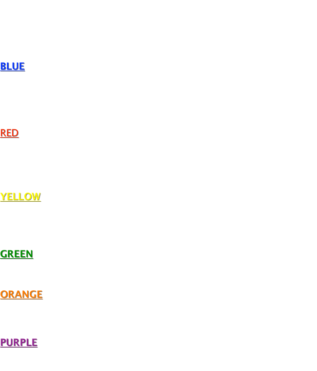 Psychological Effectsof Colors Infographic