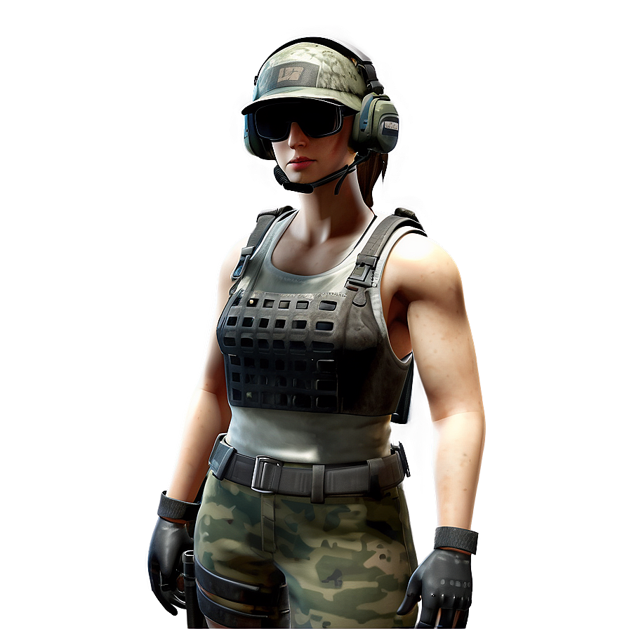 Pubg Character In Camo Png Lsm