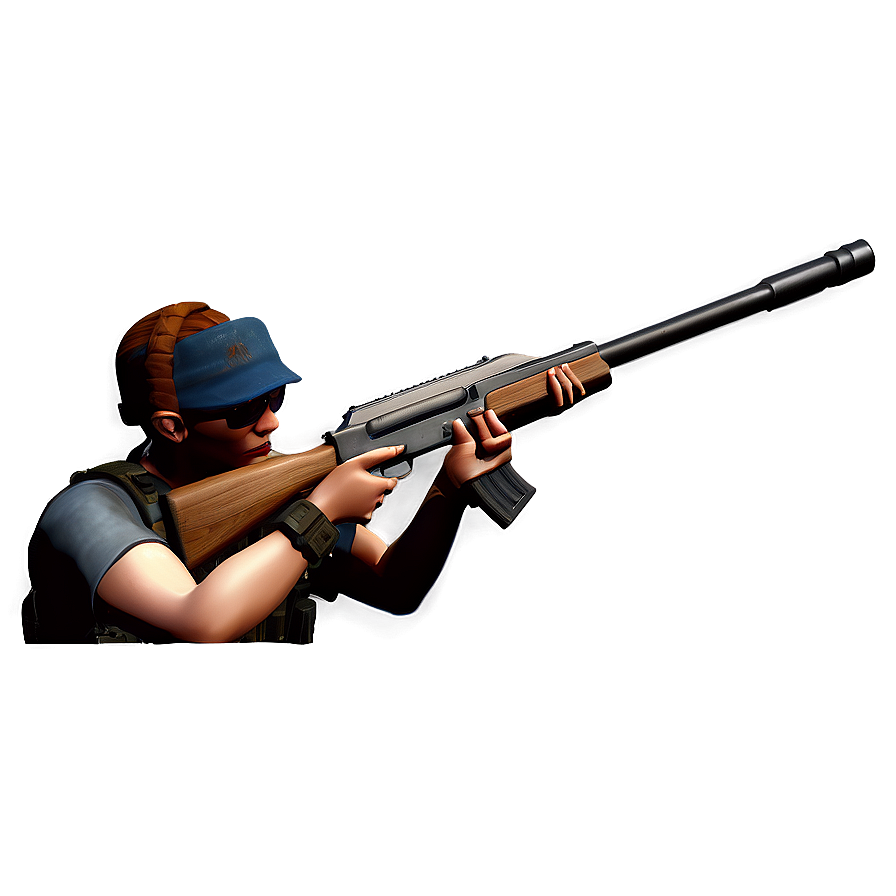 Pubg Character With M24 Sniper Png 83