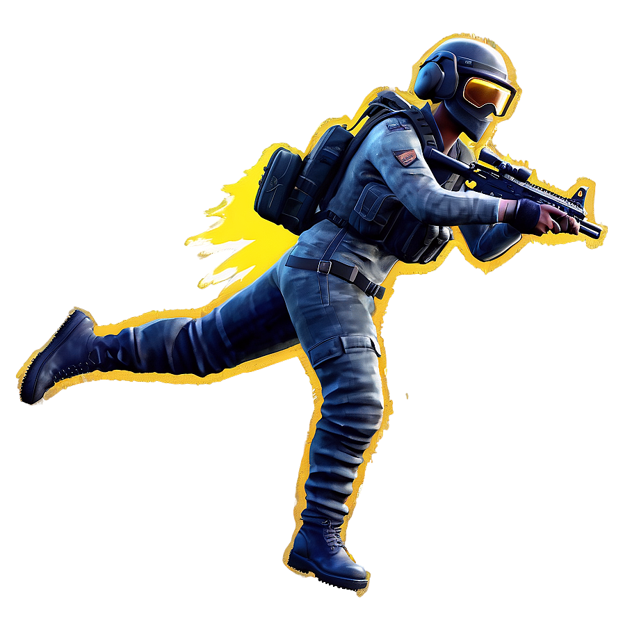 Pubg Hero In Battle Gear Png Lma