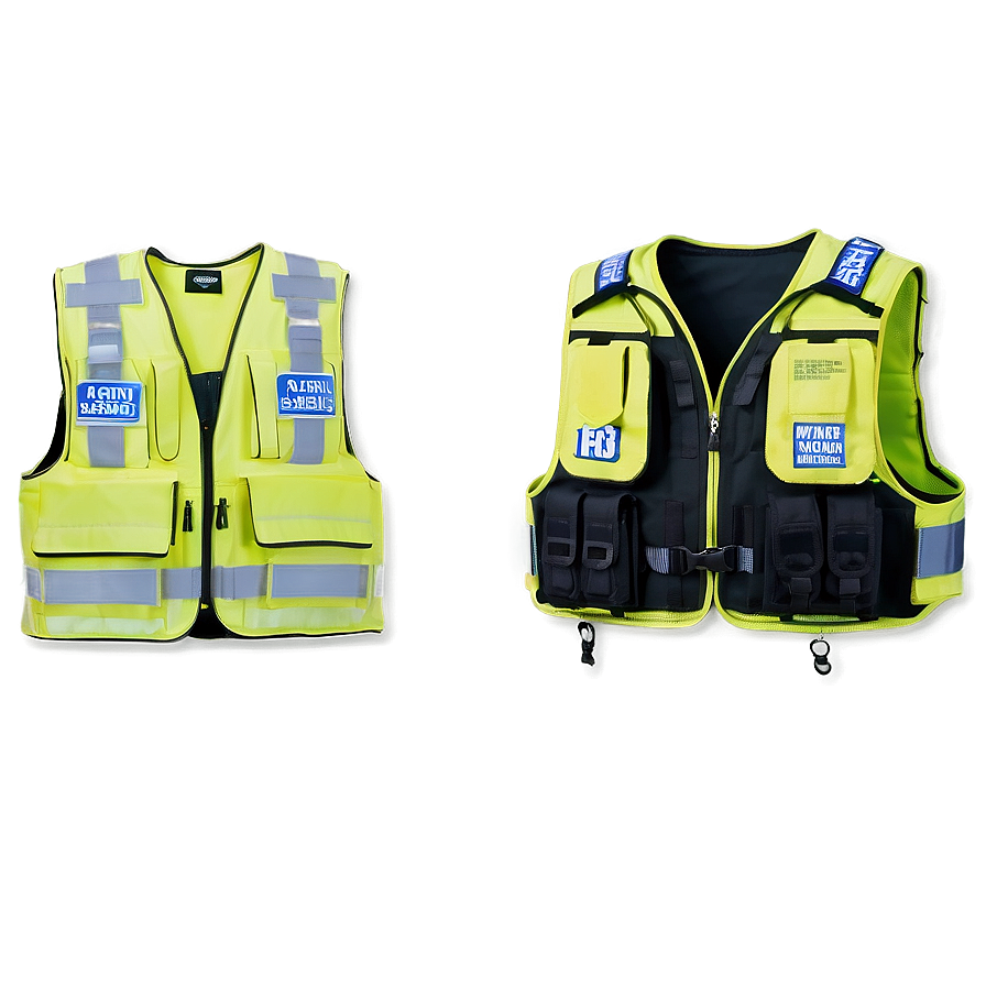 Public Safety Vest Png 06282024