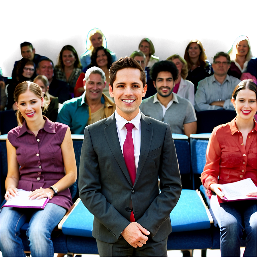 Public Speaking Audience Png Jnw