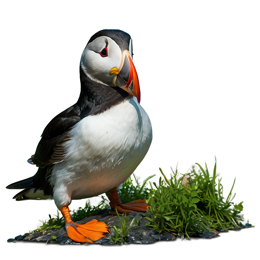 Puffin In Habitat Png 46