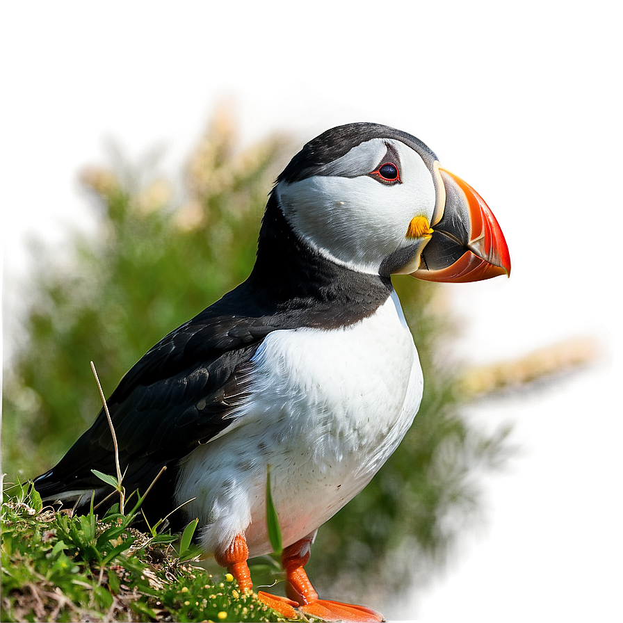 Puffin In Nature Png Qhg