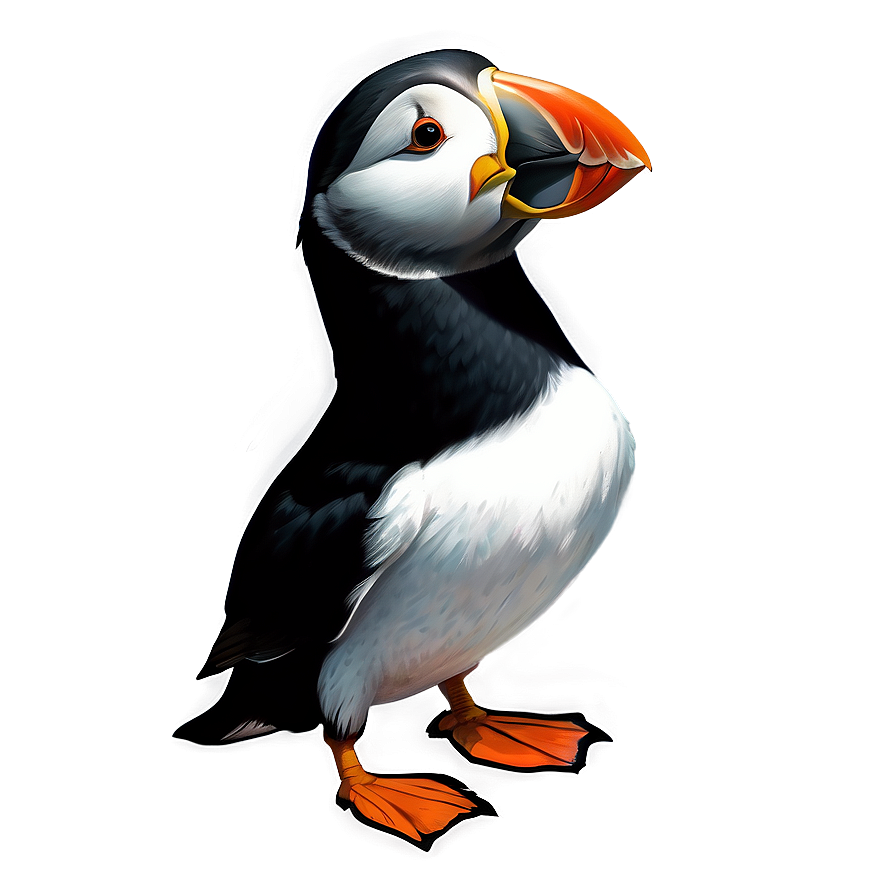 Puffin Sketch Png Gfj