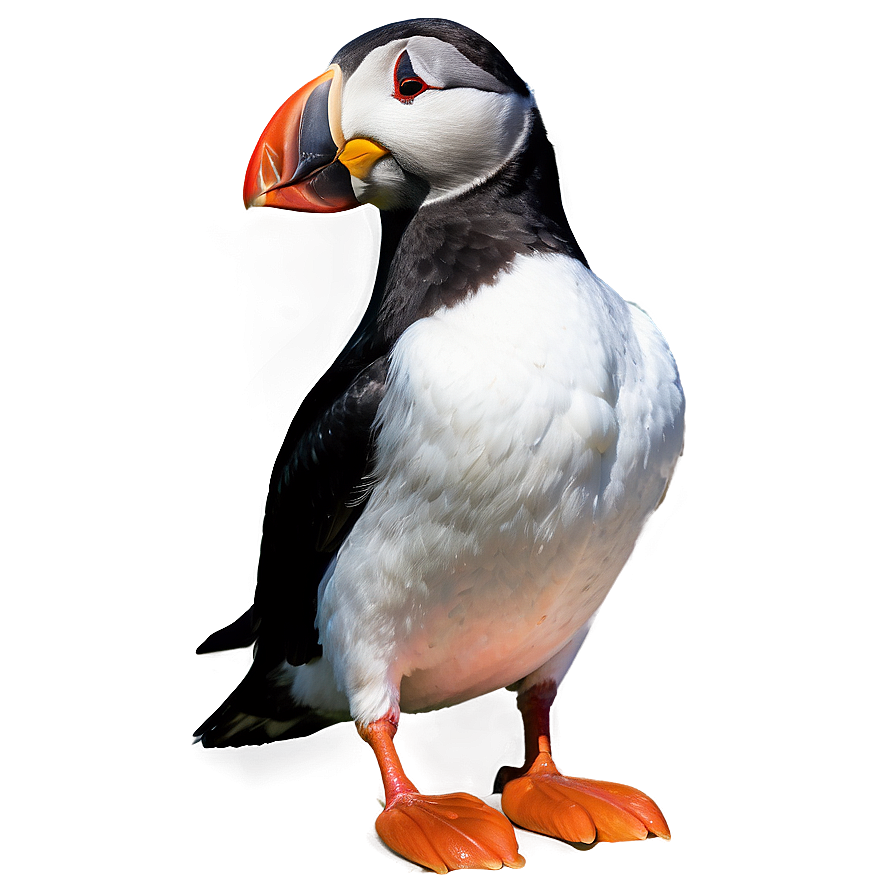 Puffin With Background Png 06292024