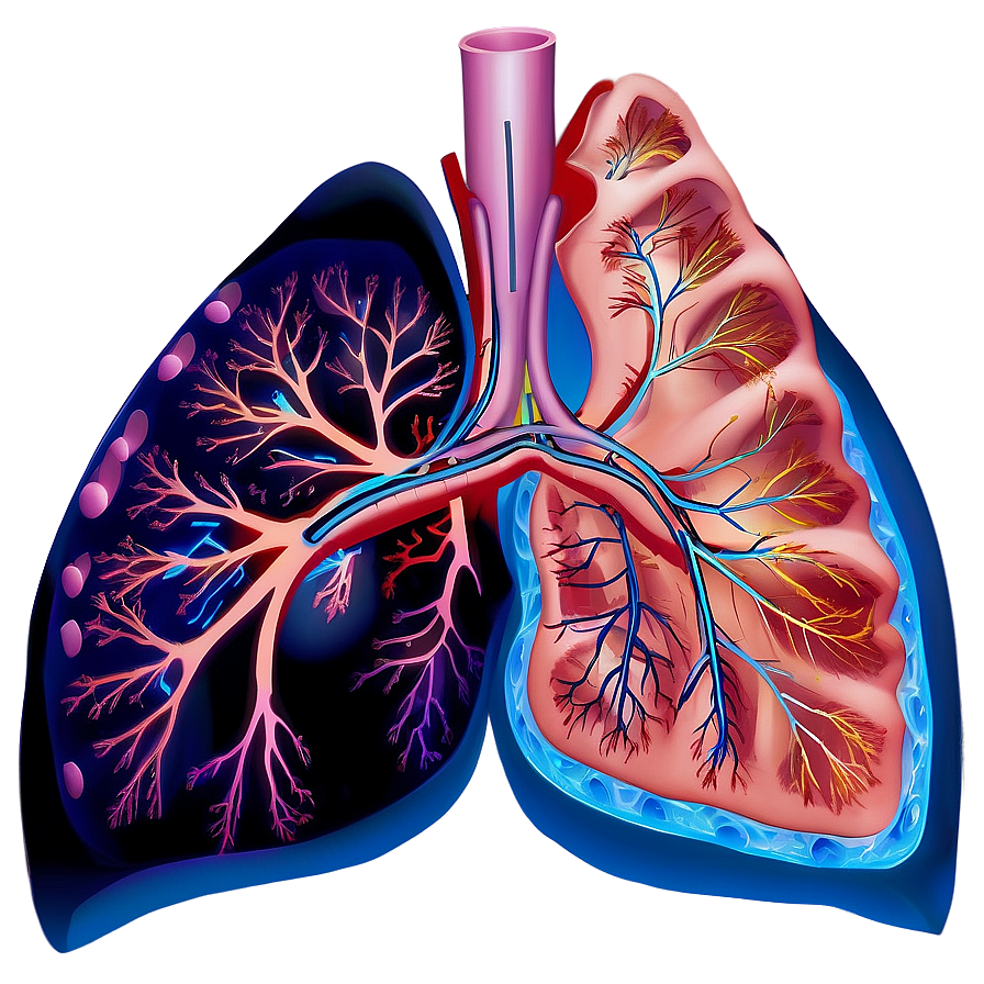 Pulmonary Circulation Diagram Png Spd