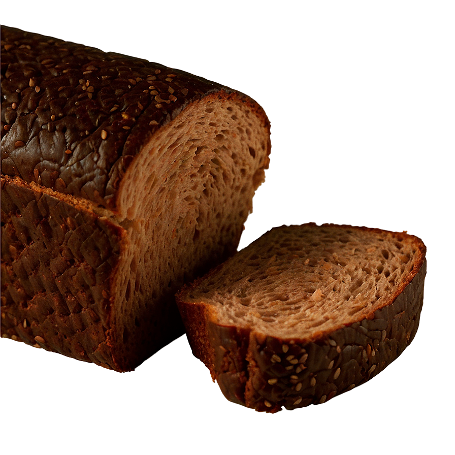 Pumpernickel Bread Slice Png 36