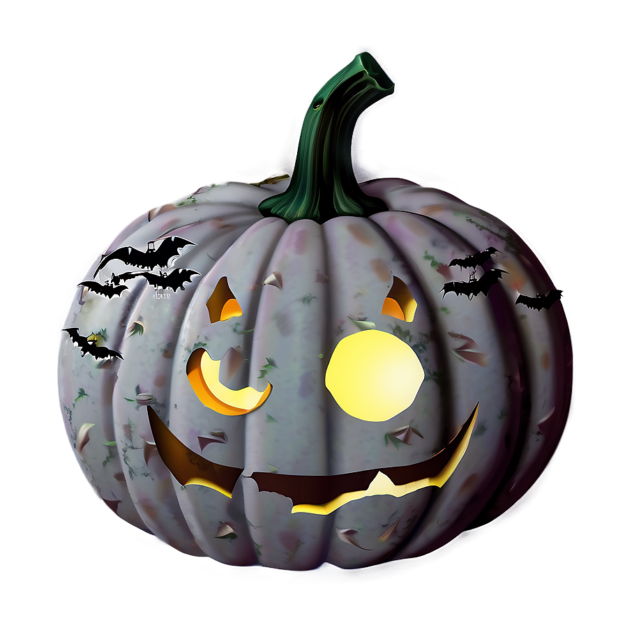 Pumpkin And Bats Png 04292024