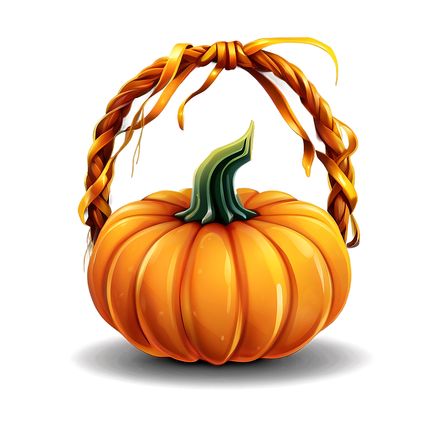 Pumpkin Basket Clipart Png 06132024