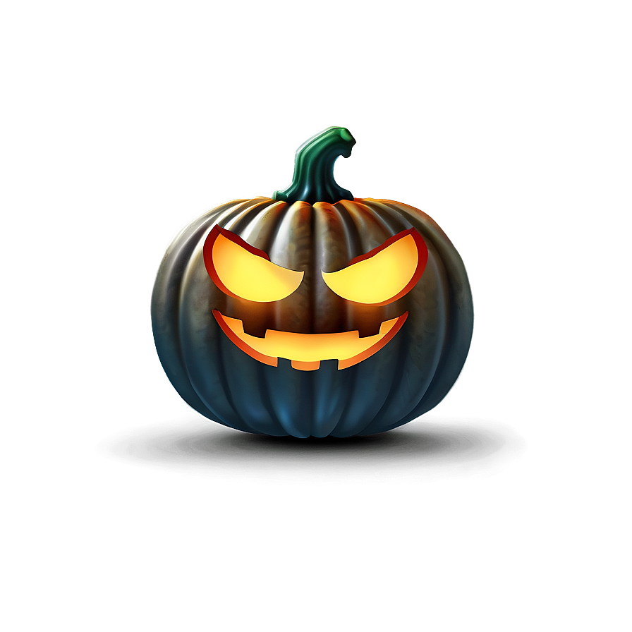 Pumpkin Face With Eyepatch Png Hje10