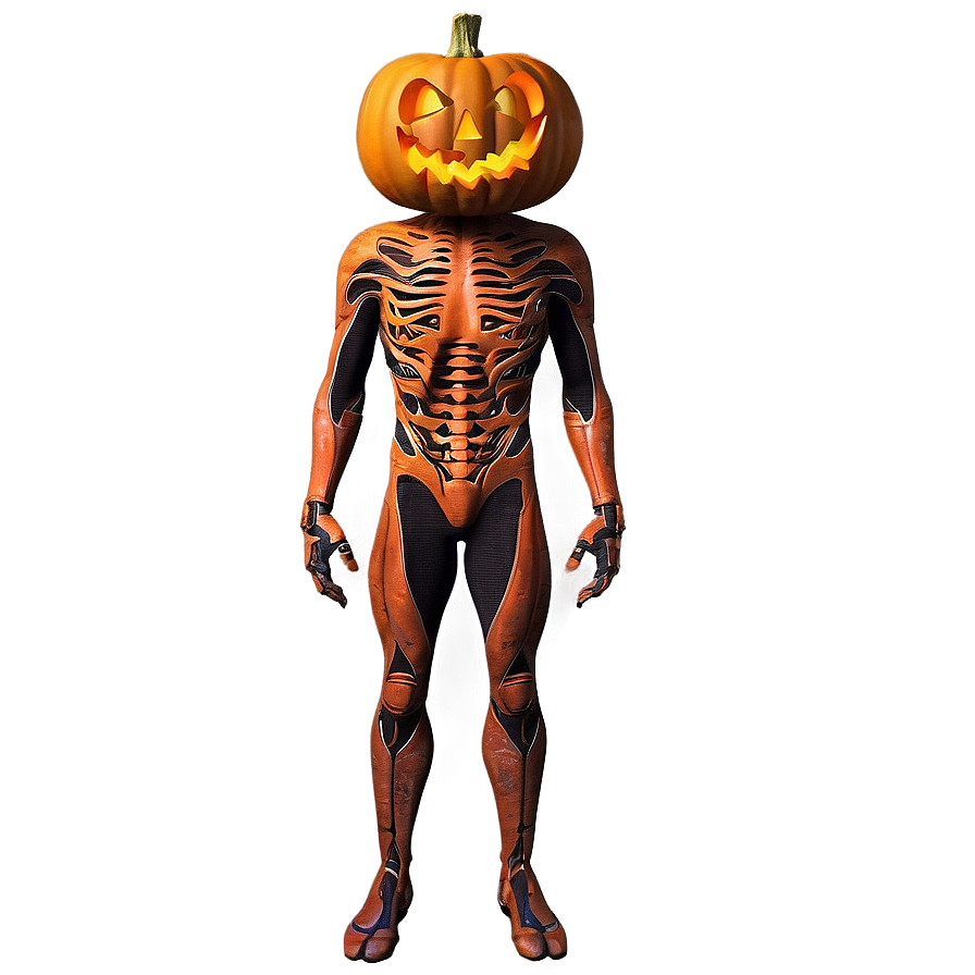 Pumpkin Head Costume Png Sbb94