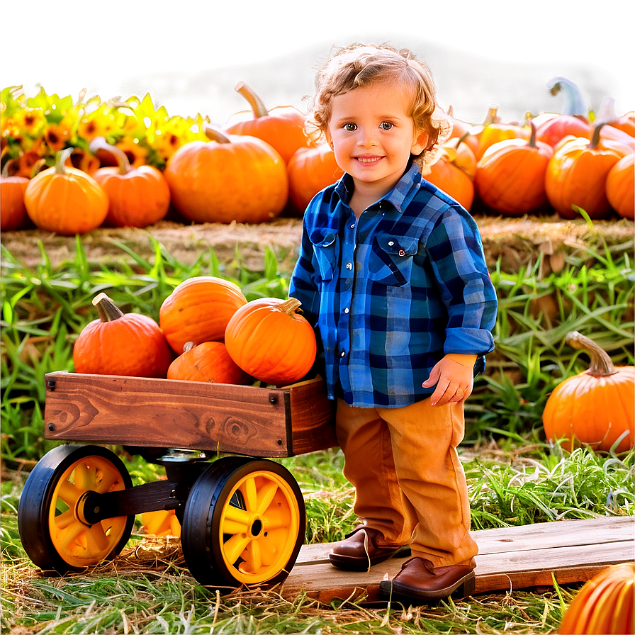 Pumpkin Patch And Wagon Ride Png Cec61