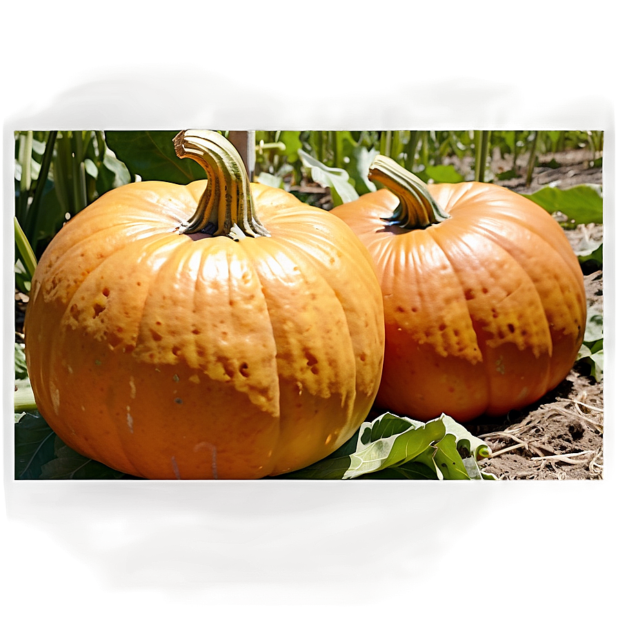 Pumpkin Patch On Farm Png 49