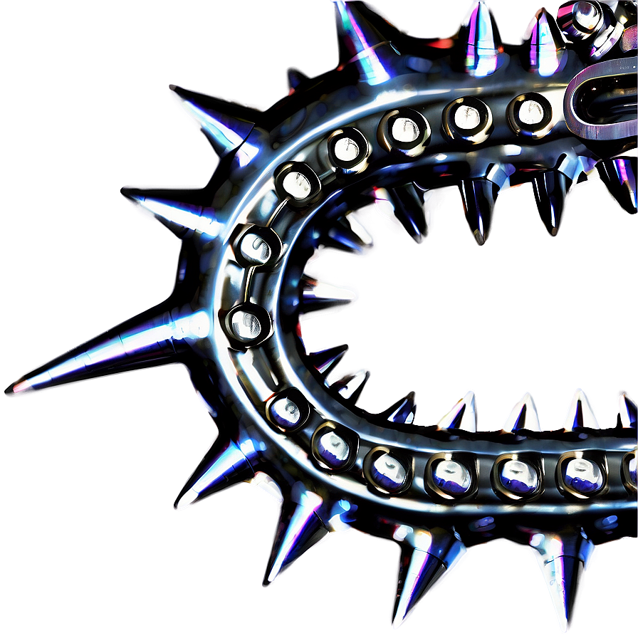 Punk Rock Spikes And Chains Png Xab