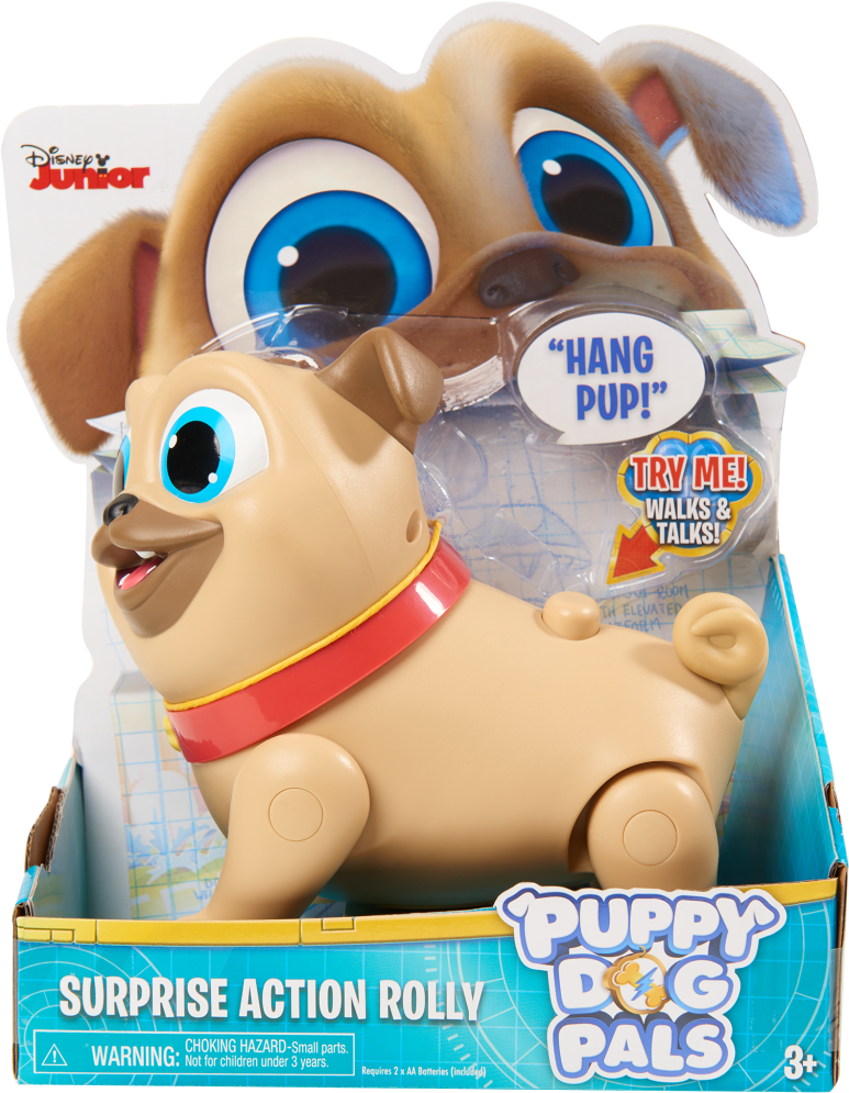 Puppy Dog Pals Rolly Toy Packaging