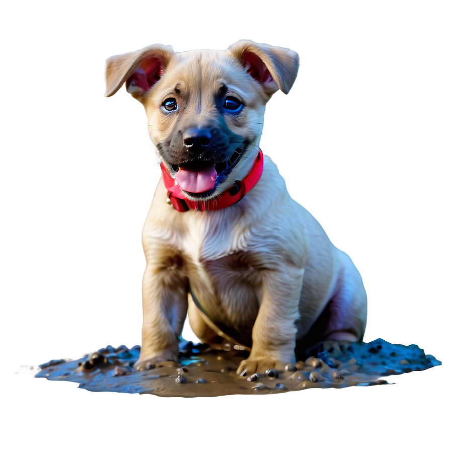 Puppy In Mud Png Ykq