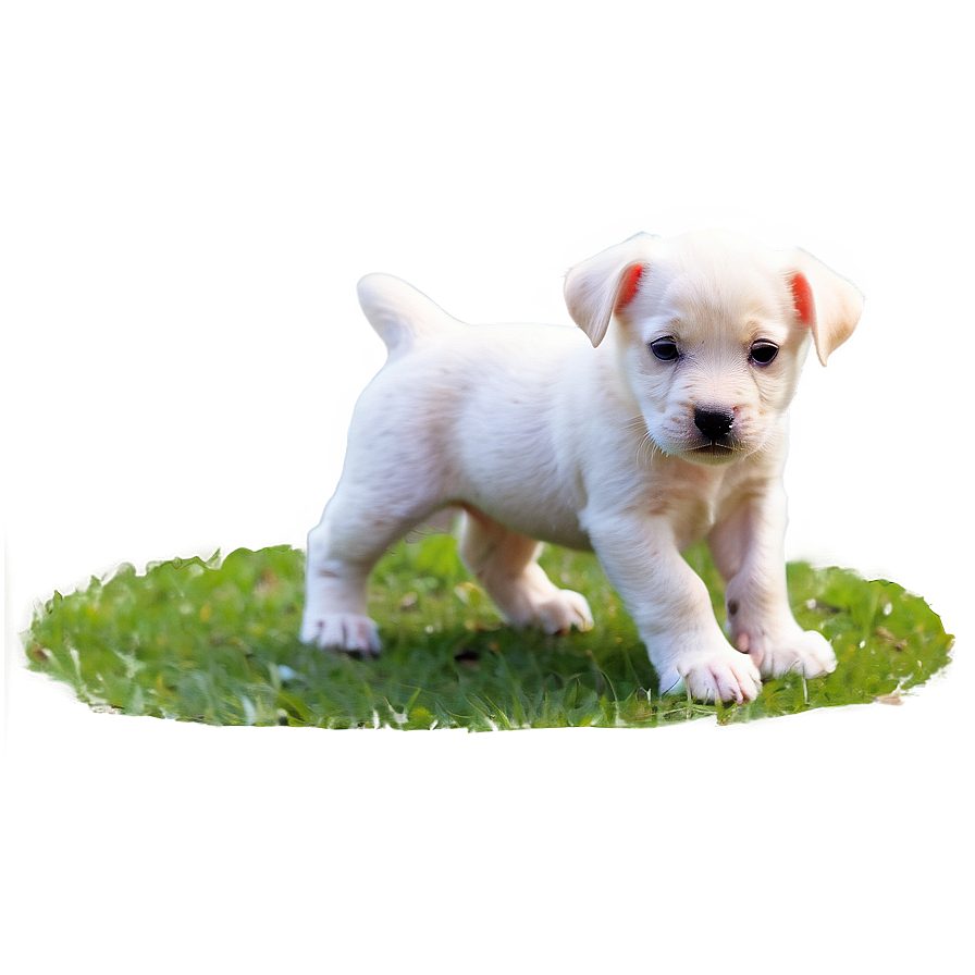 Puppy In Park Png 51