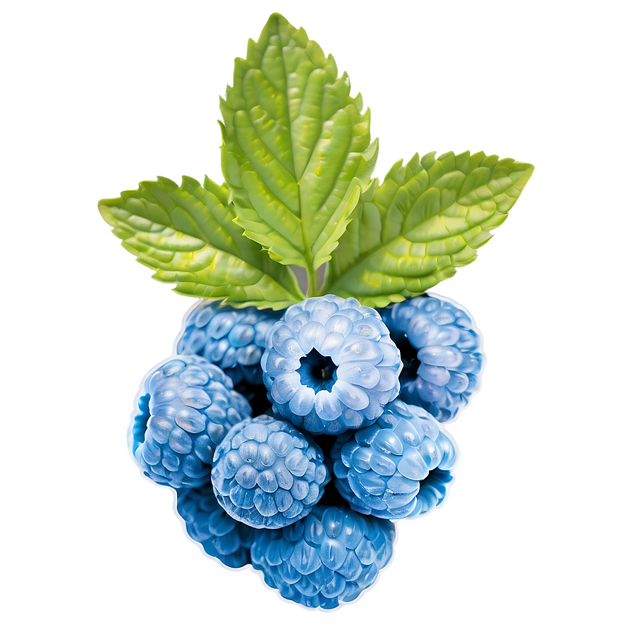 Pure Blue Raspberry Png 12