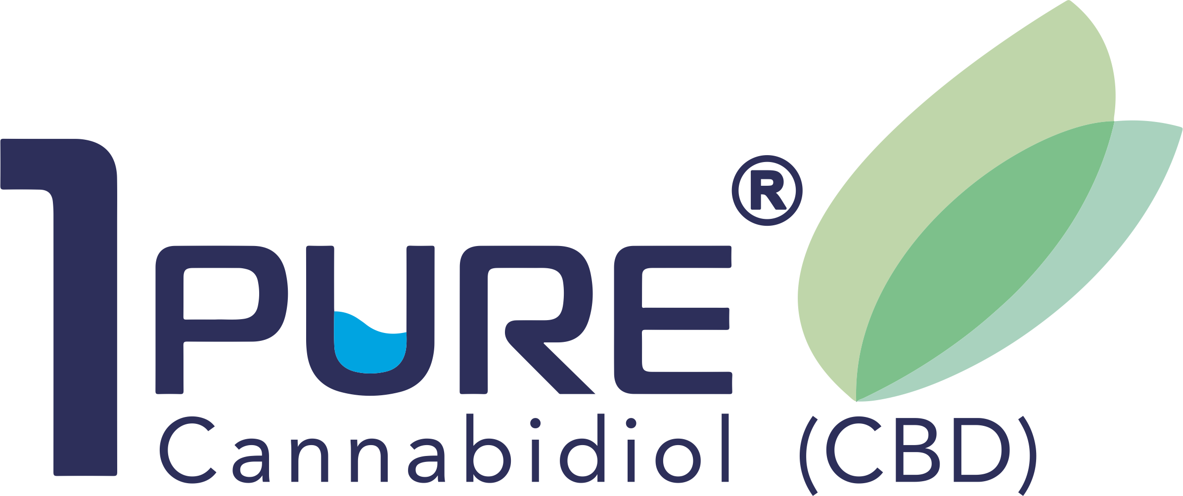 Pure C B D Logo Design