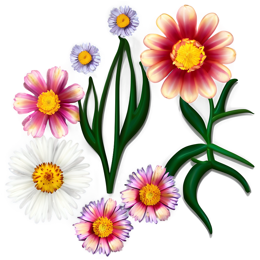 Pure Flower Illustration Png 06202024