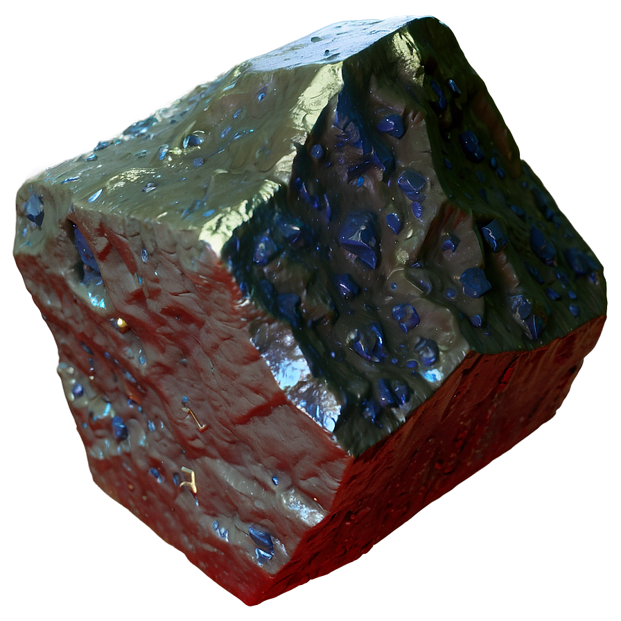 Pure Iron Ore Chunk Png Ocu