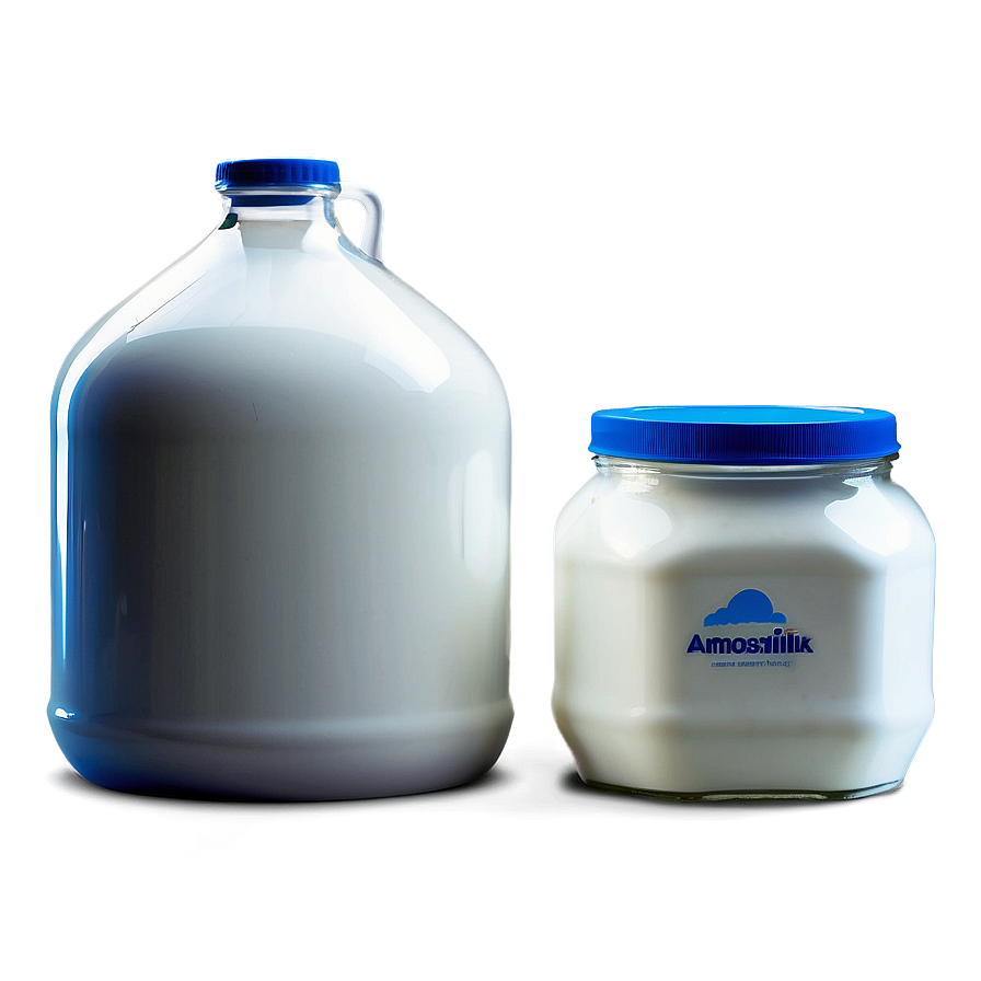 Pure Milk Gallon Illustration Png Bhv48