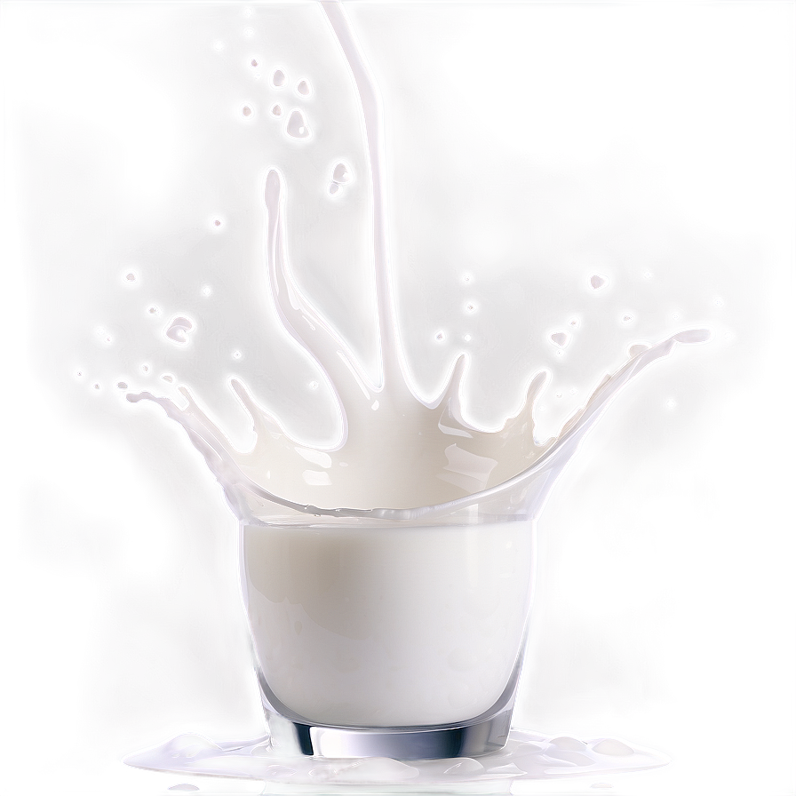 Pure Milk Splash Png 05252024