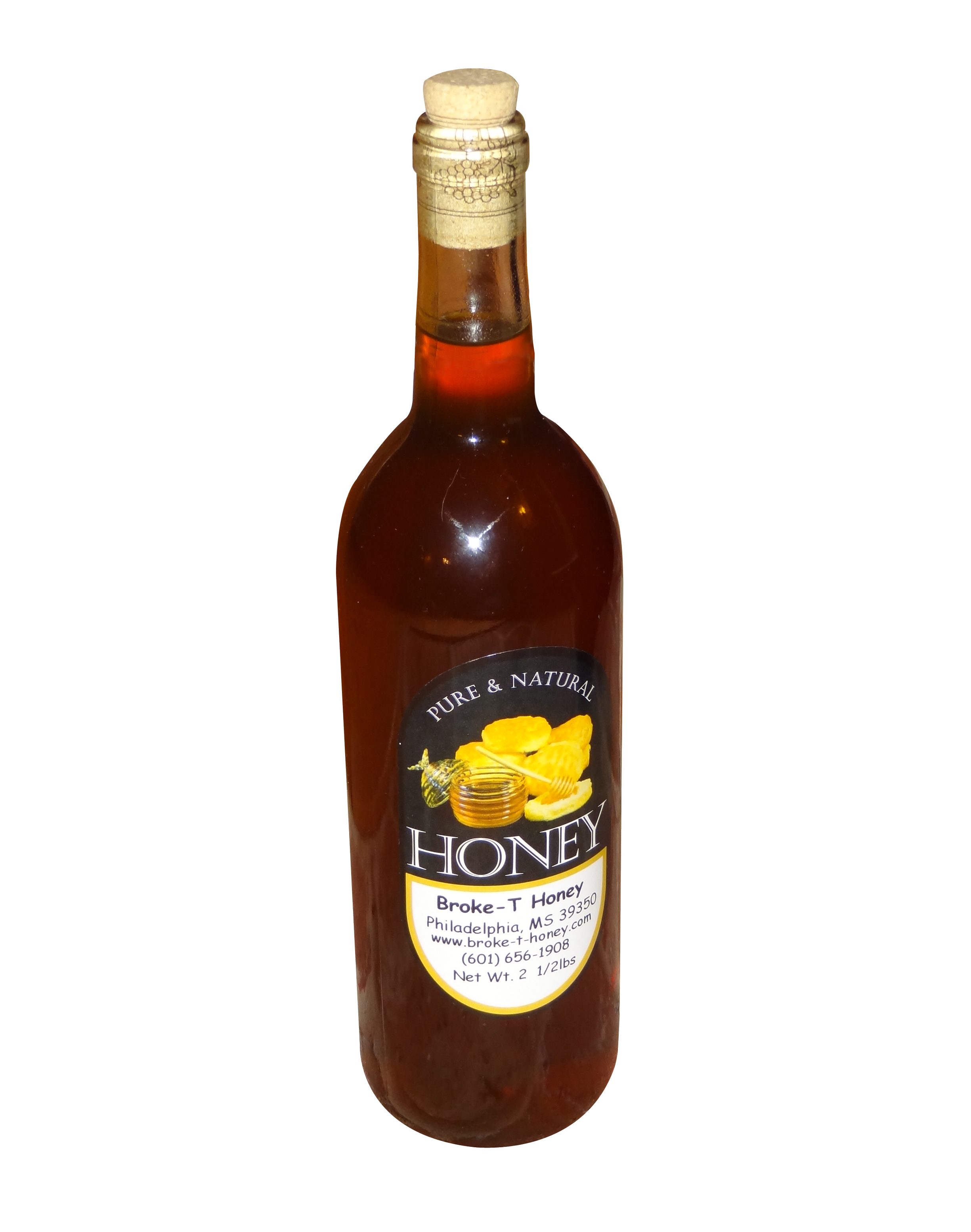 Pure Natural Honey Bottle