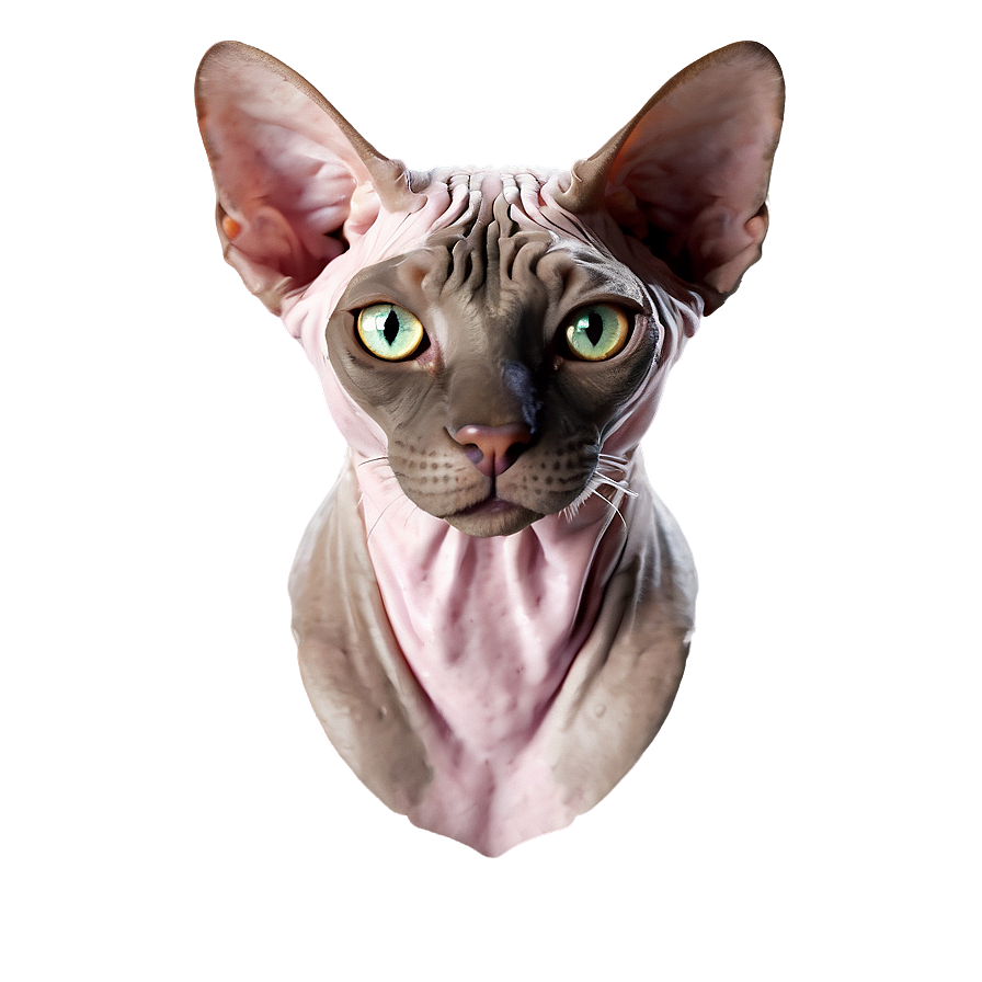 Purebred Sphynx Cat Png 27