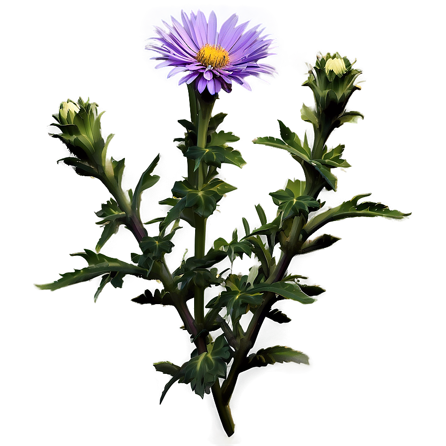 Purple Aster Png Nwq