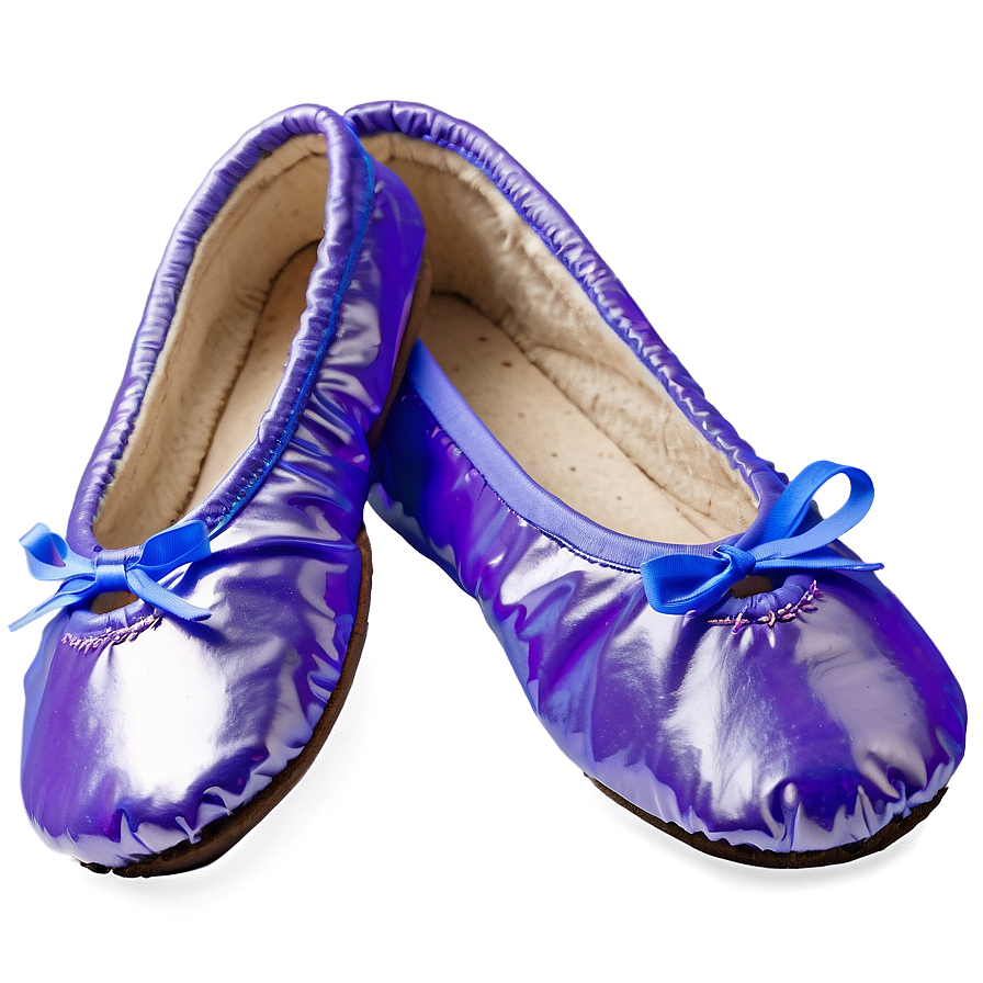 Purple Ballet Shoes Png Adr66