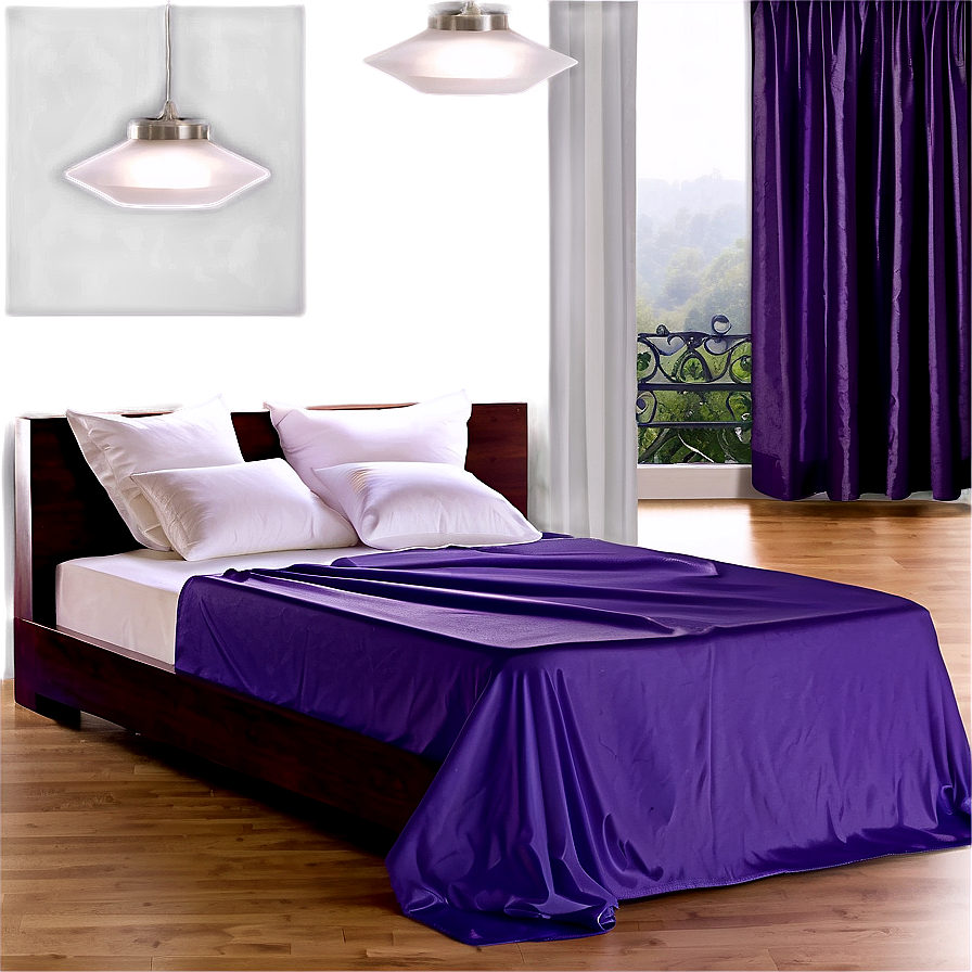 Purple Bed Sheet Png Oaq