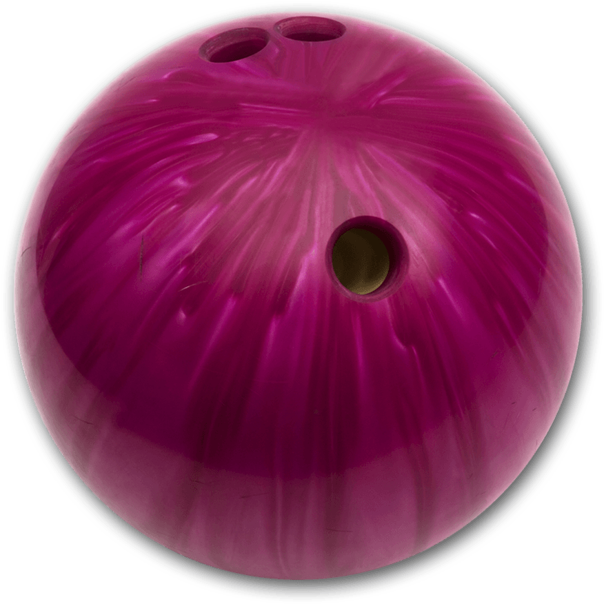 Purple Bowling Ball Image