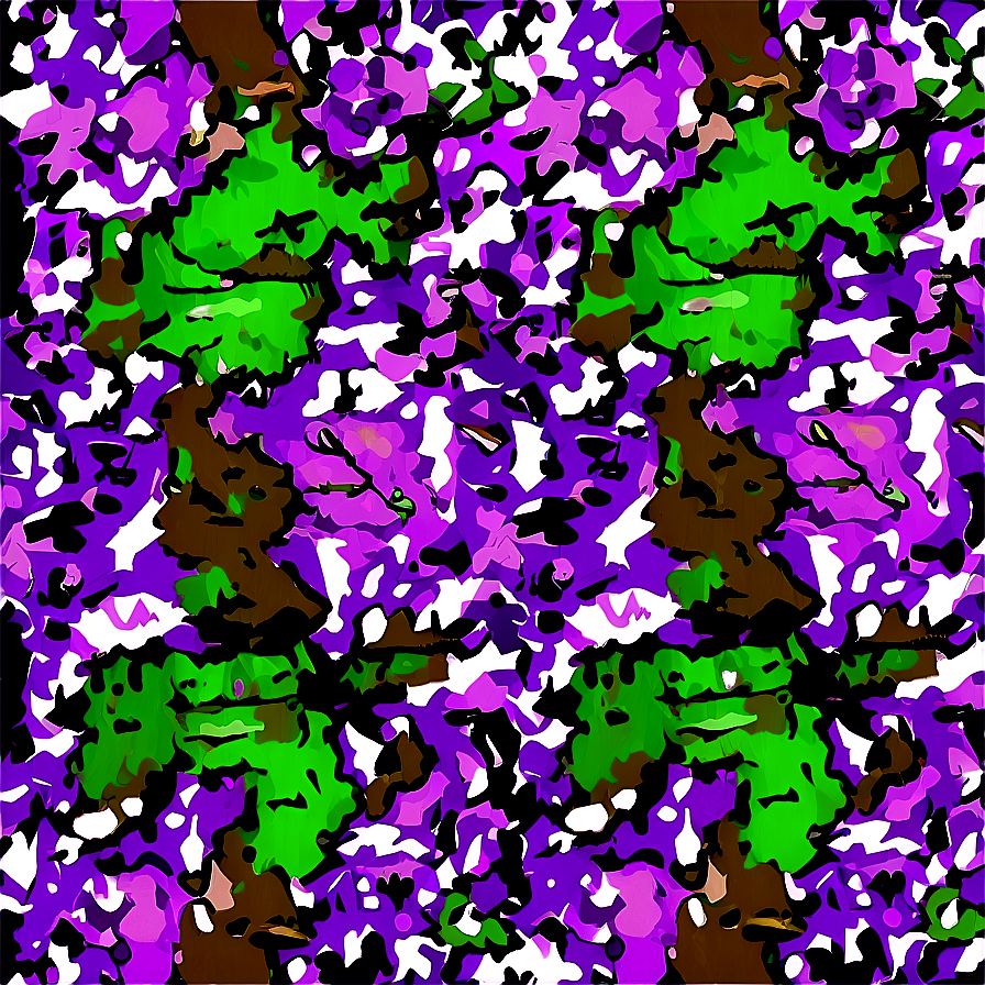 Purple Camo Fabric Png 05062024