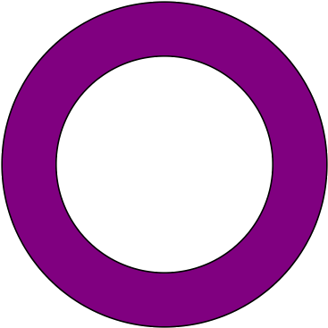 Purple Circle Graphic