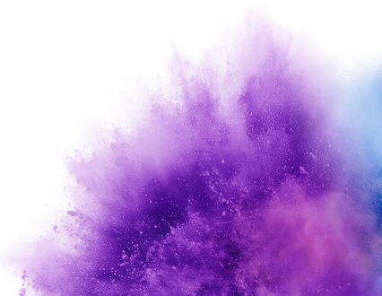 Purple Color Explosion Abstract