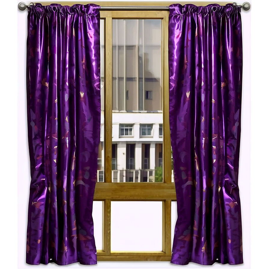 Purple Curtains Png 37