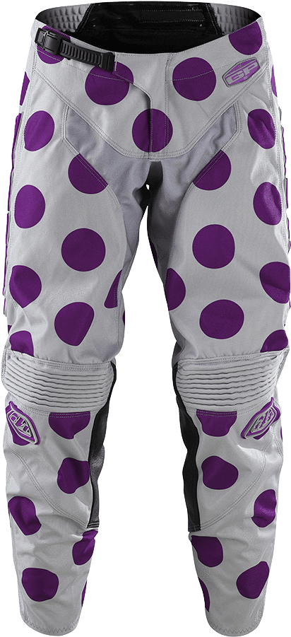 Purple Dot Motocross Pants