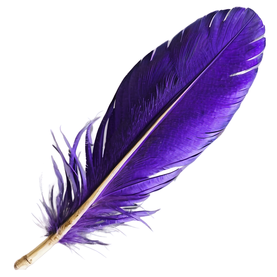 Purple Feather Png 2