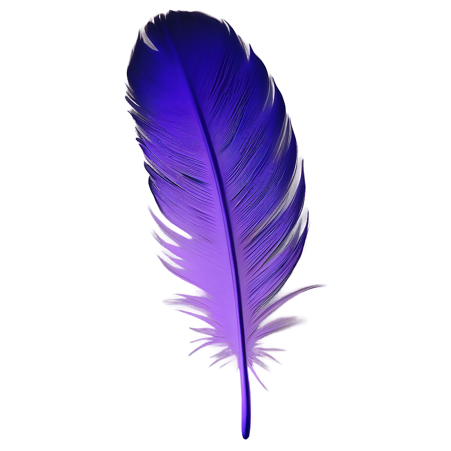 Purple Feather Png Dqu