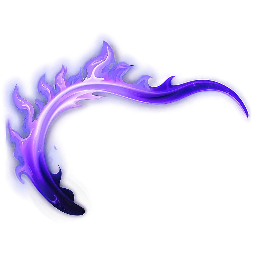 Purple Flame Background Png 73