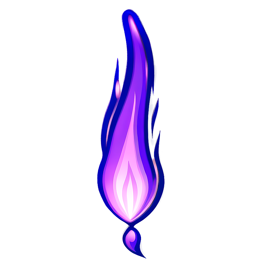 Purple Flame Icon Png Rsy