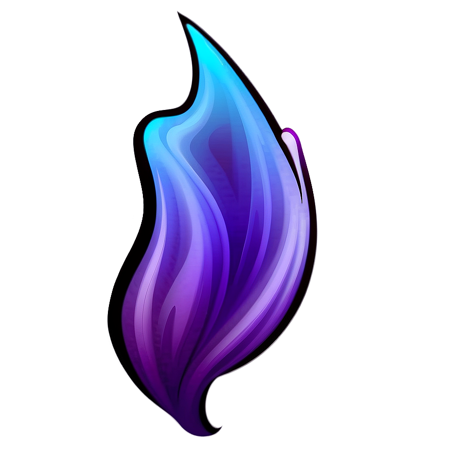 Purple Flame Pattern Png 06272024